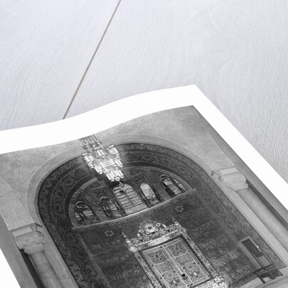 Interior View of the Temple Emanuel by Anonymous