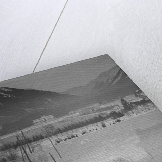 Beautiful View of Olympic Hockey Rink at Chamonix by Anonymous