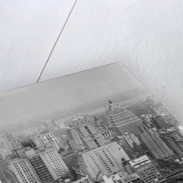 Aerial View of Manhattan by Anonymous