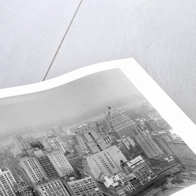 Aerial View of Manhattan by Anonymous