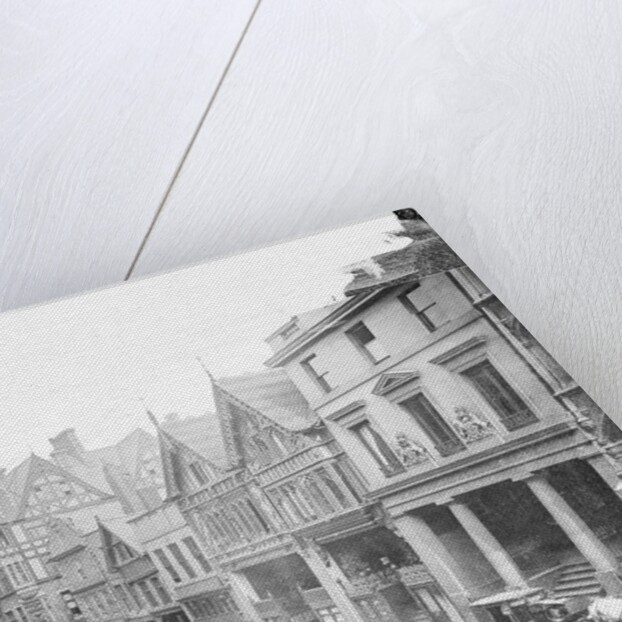 Houses on Eastgate Street by Anonymous