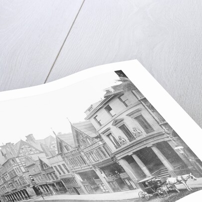 Houses on Eastgate Street by Anonymous