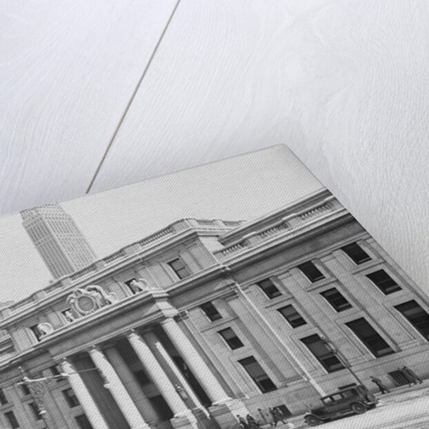 Pennsylvania Station During Cab Strike by Anonymous