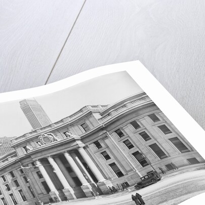 Pennsylvania Station During Cab Strike by Anonymous