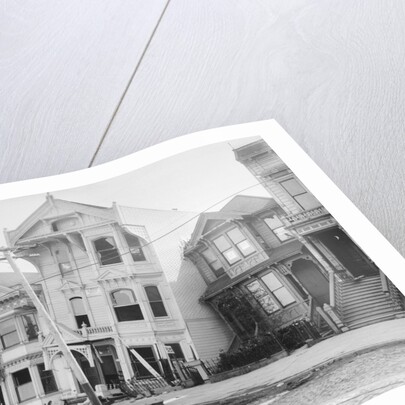 Earthquake Torn Street of San Francisco by Anonymous