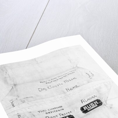 Mailing Package for Diphtheria Serum by Anonymous