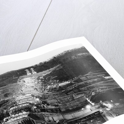Norris Dam Being Built by Anonymous