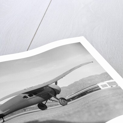 A Lockheed Wasp-Powered Vega Plane by Anonymous