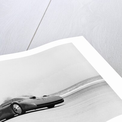 View of Racecar in Motion by Anonymous