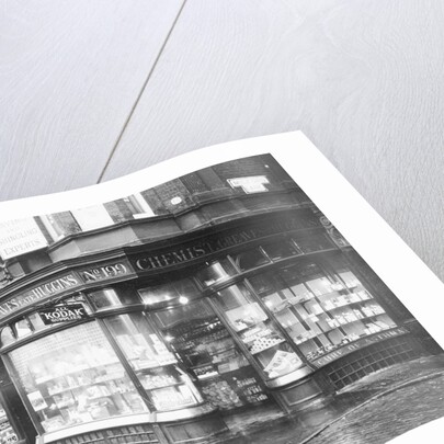 Old Drugstore in London by Anonymous