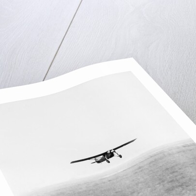View of Charles Lindberg's Plane by Anonymous