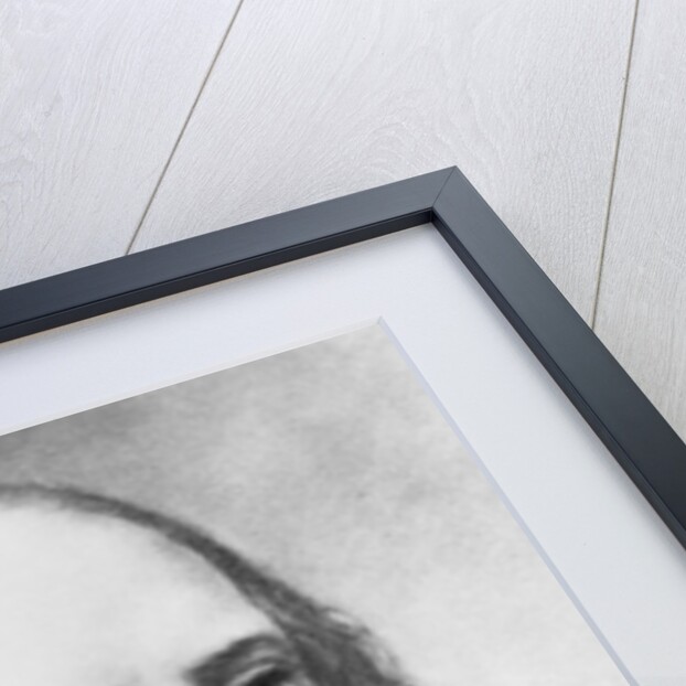 Illustrated Portrait of William Shakespeare by Anonymous