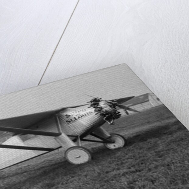 View of Charles Lindbergh's Airplane The "Spirit of St. Louis" by Anonymous