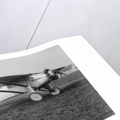 View of Charles Lindbergh's Airplane The "Spirit of St. Louis" by Anonymous