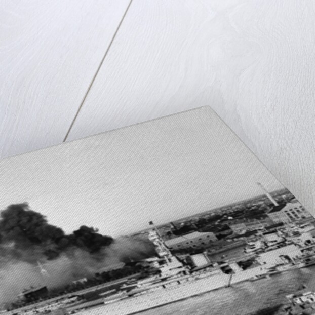 Large Ship on Shanghai Coast by Anonymous