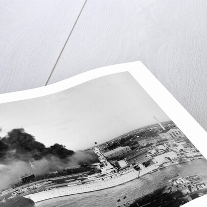 Large Ship on Shanghai Coast by Anonymous