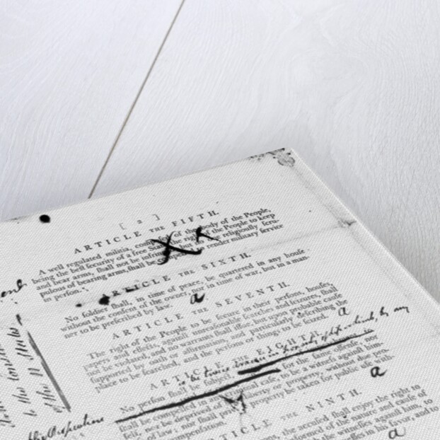 Page Two of Bill of Rights by Anonymous