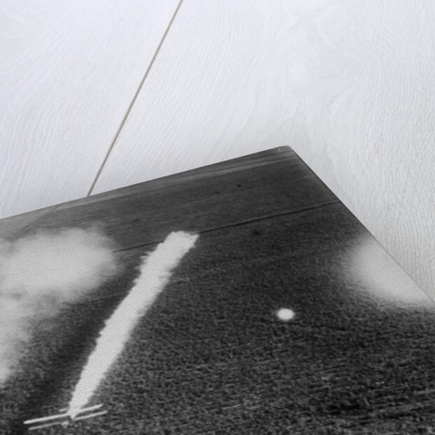Plane Crop-Dusting a Field by Anonymous