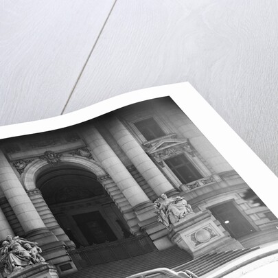 Facade of U.S. Custom House by Anonymous