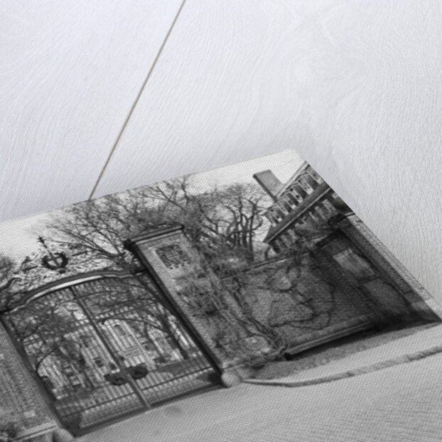 Gate Entrance to Harvard University by Anonymous