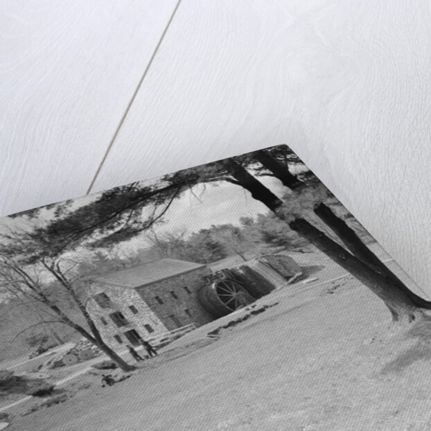Exterior View of a Grist Mill by Anonymous