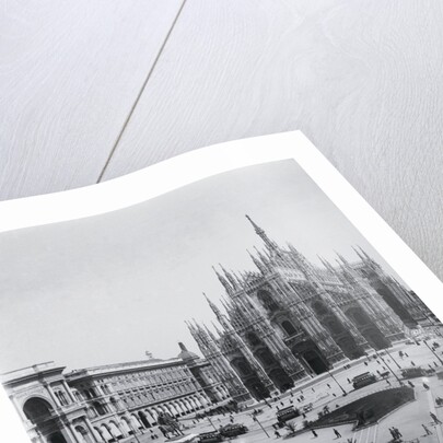 View of Piazza del Duomo and Cathedral by Anonymous