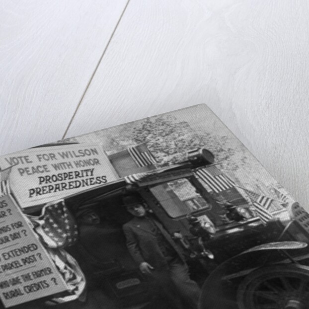 Woodrow Wilson Campaign Van by Anonymous