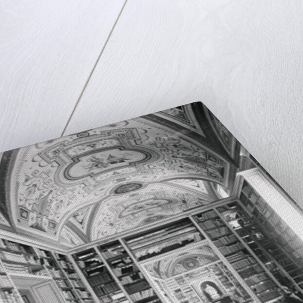 Interior View of Reading Room at Vatican Library by Anonymous