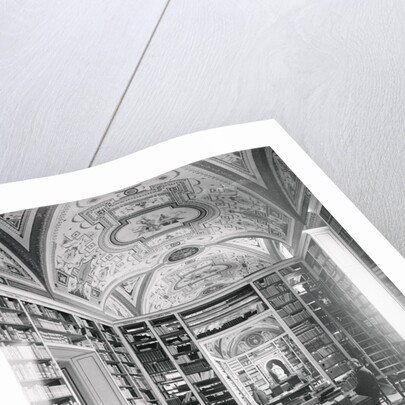 Interior View of Reading Room at Vatican Library by Anonymous