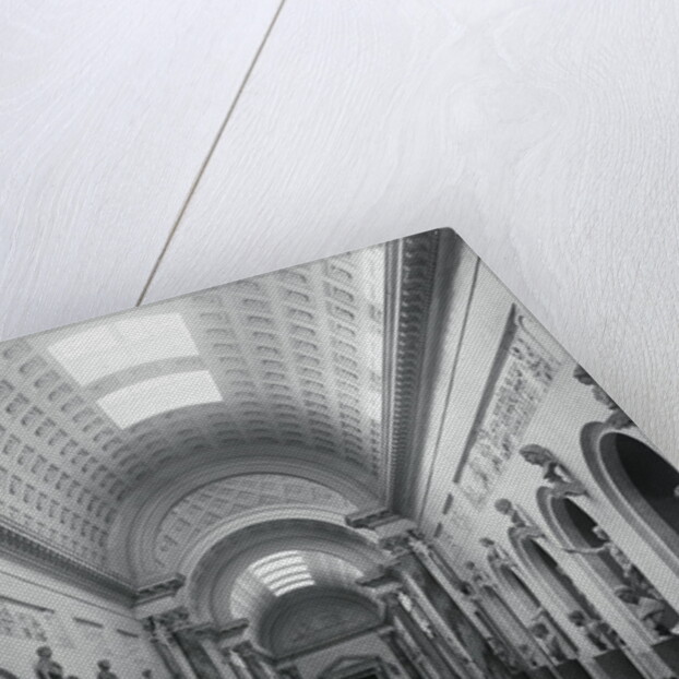 Interior View of Vatican Museum the Braccio Muovo by Anonymous