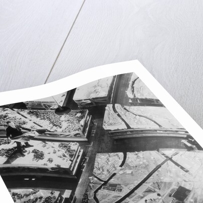 Man and Panaromic Model by Anonymous