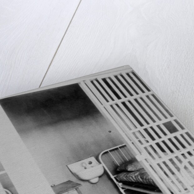 Interior View of a Jail Cell by Anonymous