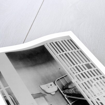 Interior View of a Jail Cell by Anonymous