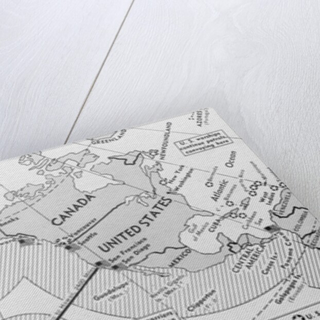 Map of the U.S. Front by Anonymous