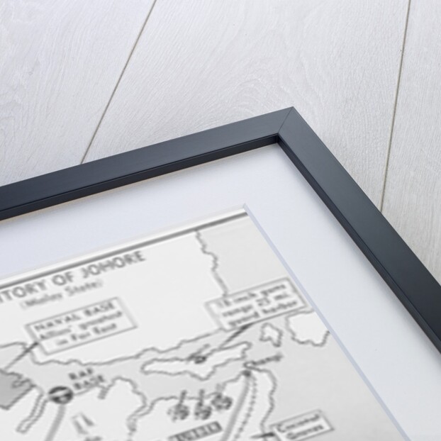 Map of Singapore by Anonymous