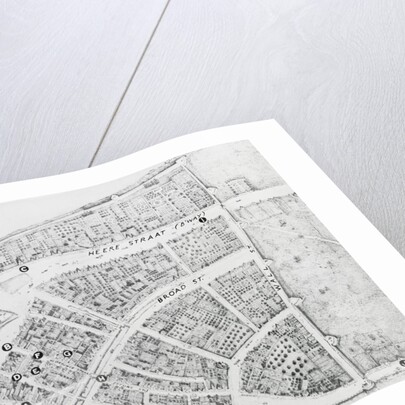 Map of New York in 1660 by Anonymous