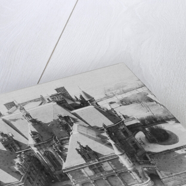 Aerial View of Charles M. Schwab Mansion by Anonymous