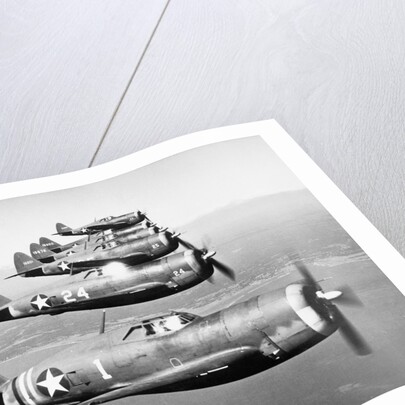 View of The Republic P-47B "Thunderbolt" by Anonymous