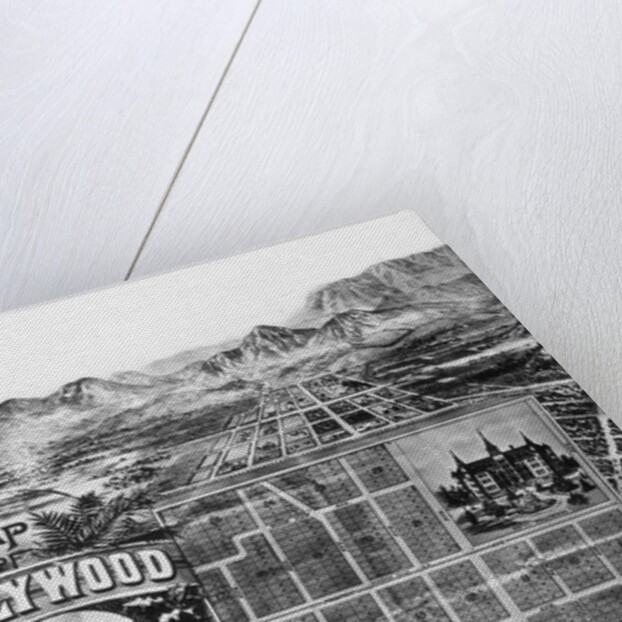 Early Map of Holllywood by Anonymous