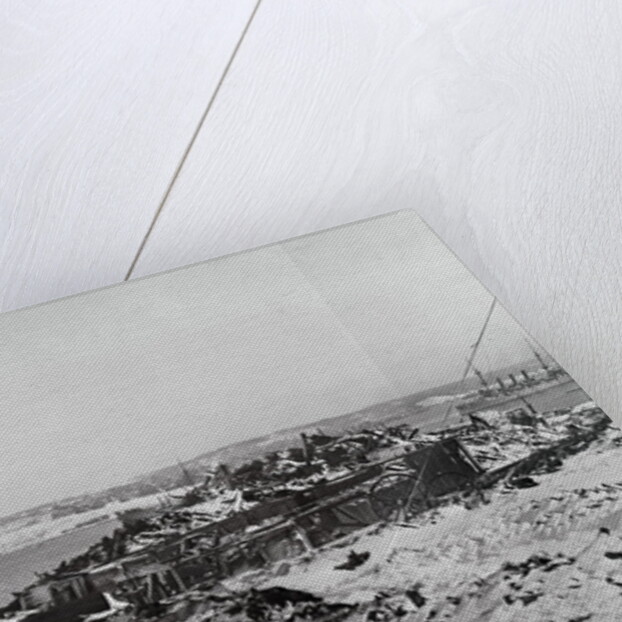 Halifax After Ship Explosion on Harbor by Anonymous