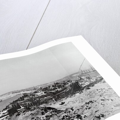 Halifax After Ship Explosion on Harbor by Anonymous