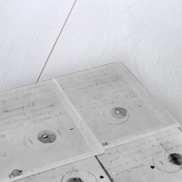 Display of Kidnapping Notes by Anonymous