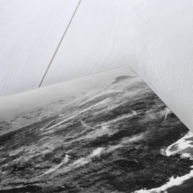 Aerial View of Iwo Jima by Anonymous