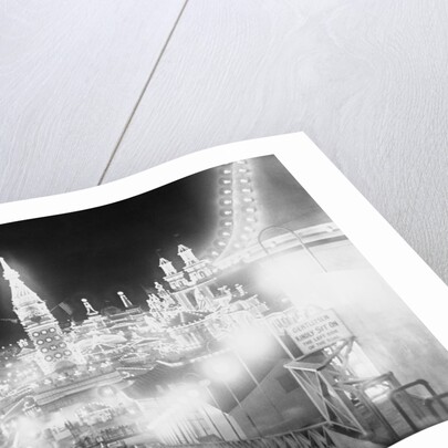 Luna Park at Night by Anonymous