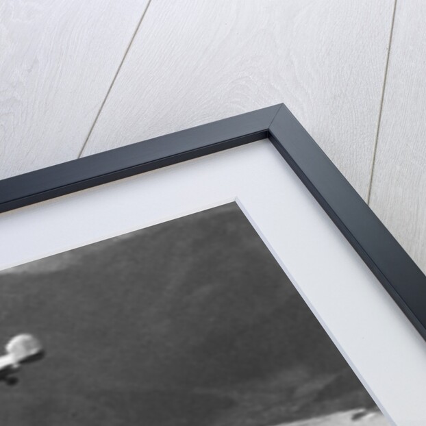 Amelia Earhart's Record Breaking Hop over Golden Gate Bridge by Anonymous