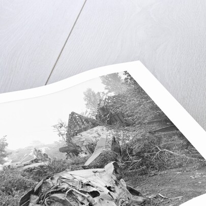 Crashed Plane of Howard Hughes by Anonymous
