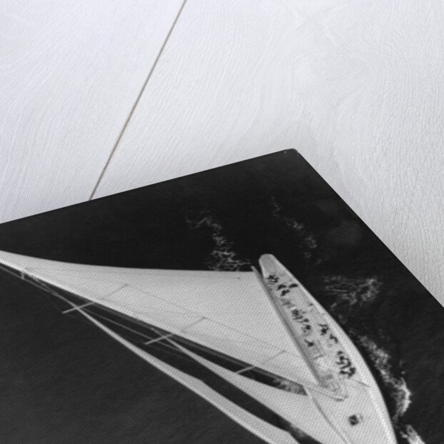 Harold Vanderbilt's Yacht Sailing by Anonymous