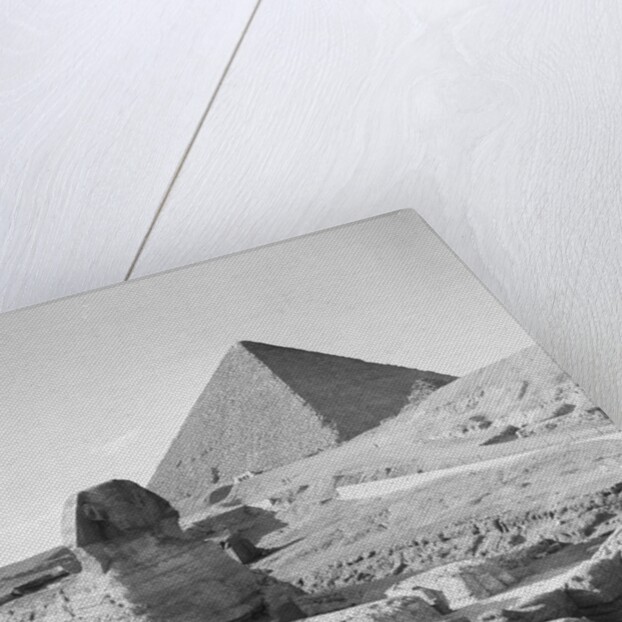 The Sphinx and Pyramid by Anonymous