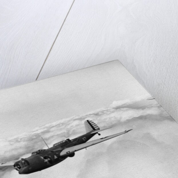 Martin B-10 Bomber Flying by Anonymous