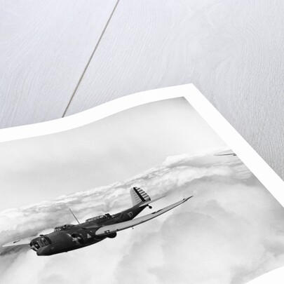 Martin B-10 Bomber Flying by Anonymous